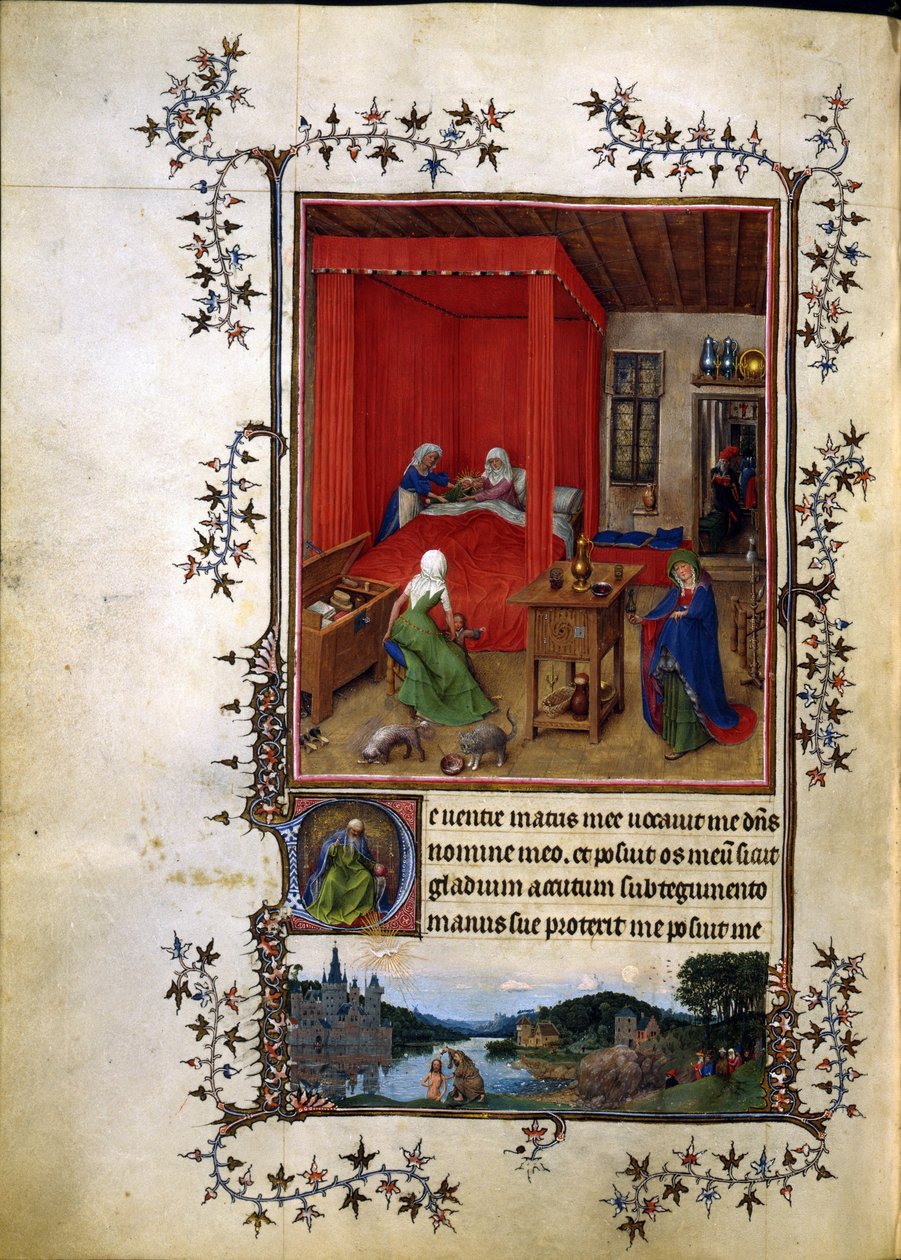 De mycket vackra timmarna i Notre Dame av Jean de Berry av Jan van Eyck