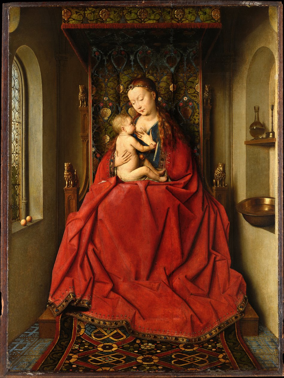 Lucca-madonnan av Jan van Eyck