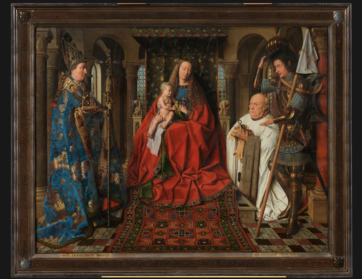 Madonna med kanoniken Joris van der Paele av Jan van Eyck
