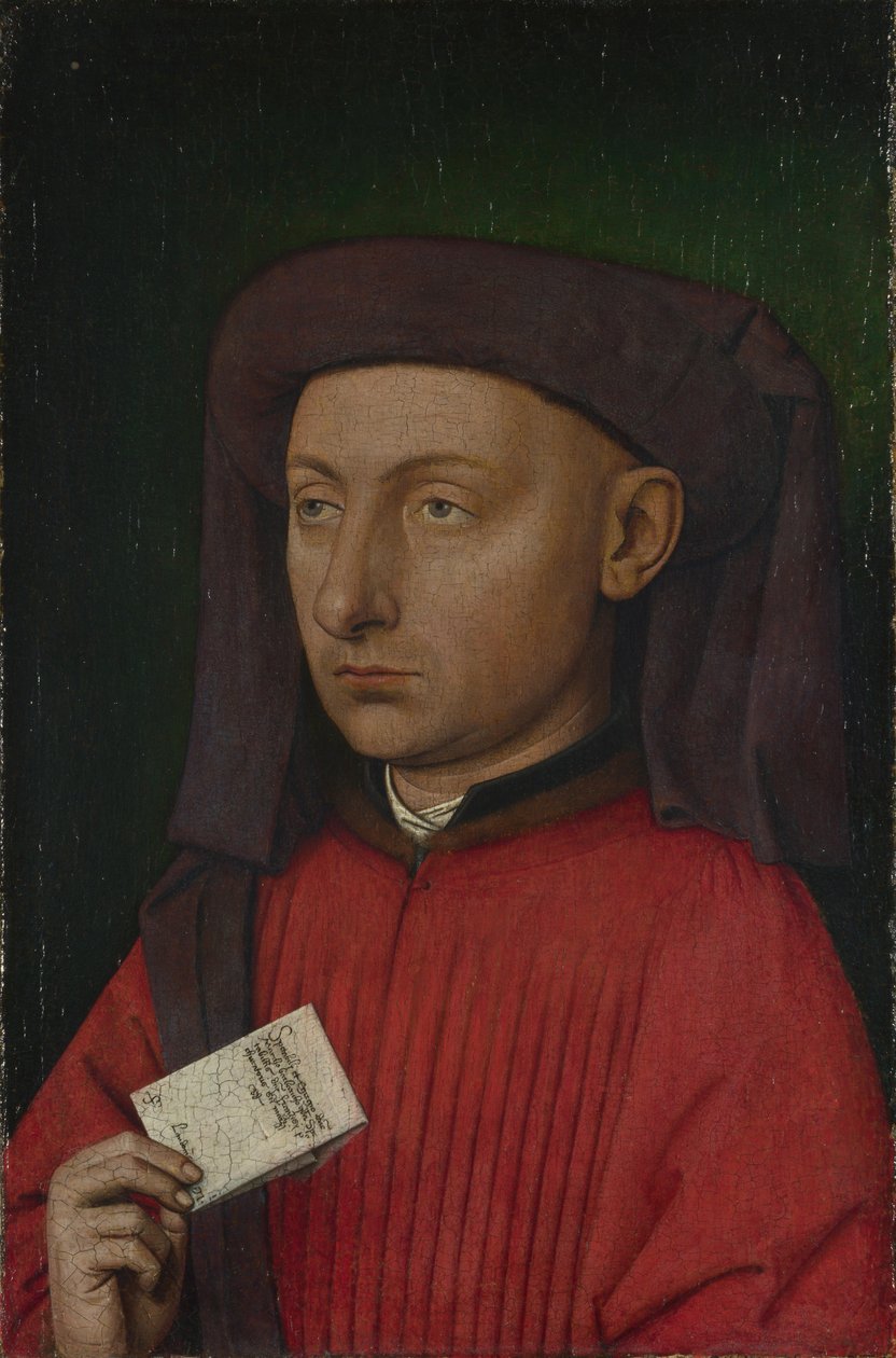 Porträtt av Marco Barbarigo, ca 1449-50 av Jan van Eyck