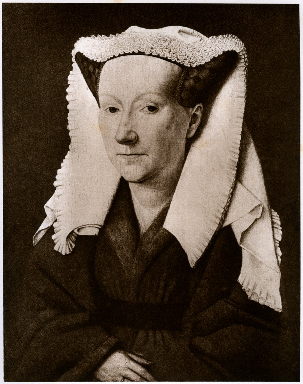 Porträtt av Margaret van Eyck, 1927 av Jan van Eyck
