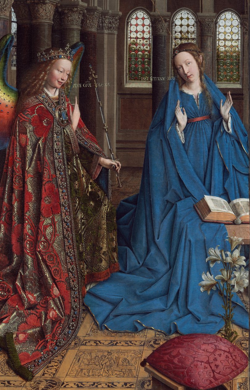 Bebådelsen av Jan van Eyck