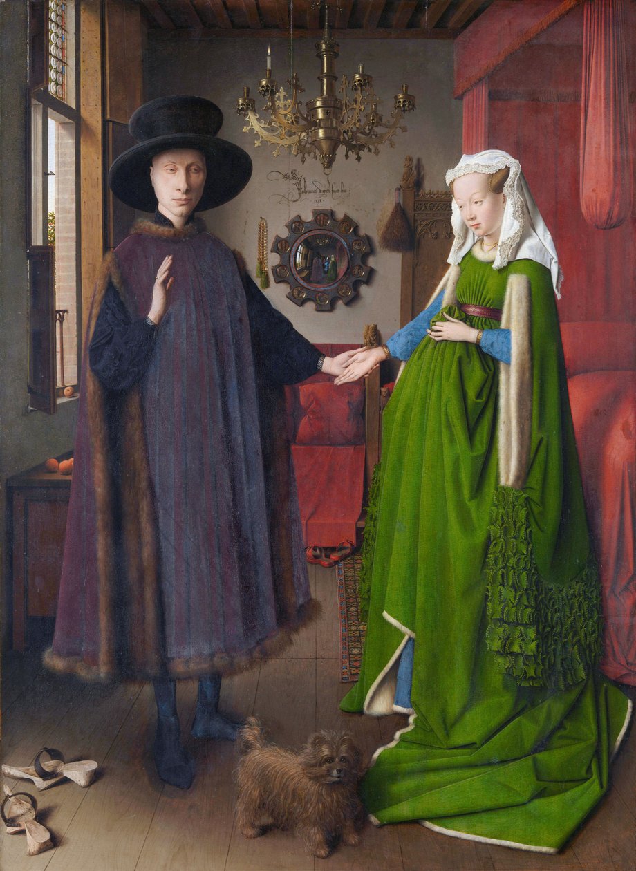 Arnolfini-porträttet av Jan van Eyck