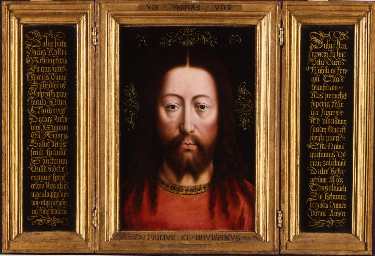 Triptyk: Kristus som frälsare av Jan van Eyck