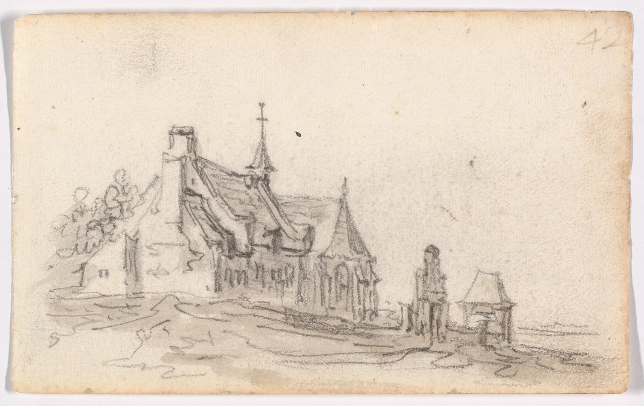 Spetälskemottagningen i Cleves av Jan van Goyen