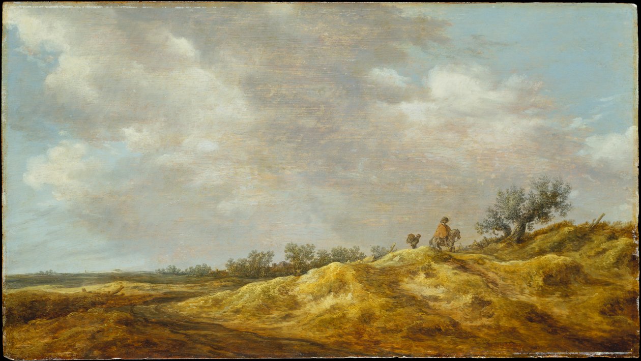 Stig genom dynerna av Jan van Goyen