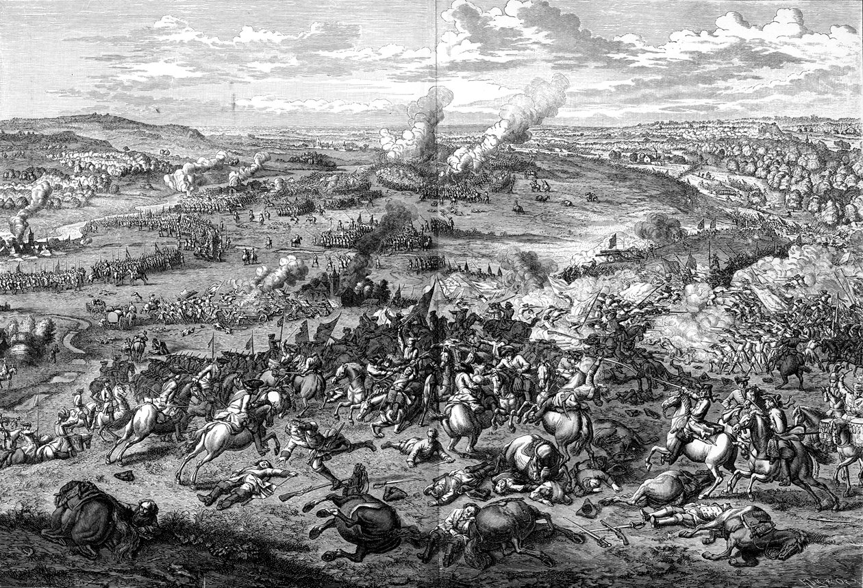 Slaget vid Hochstadt, Bayern, 13 augusti 1704, 1903. av Jan van Huchtenburg