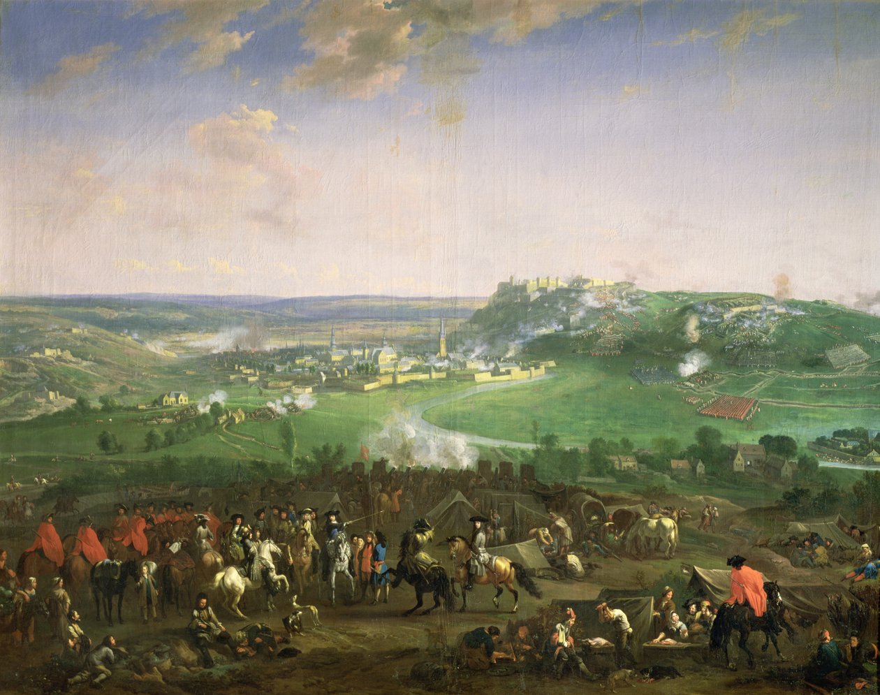 Belägringen av Namur, 1659 av Jan van Hugthenburgh