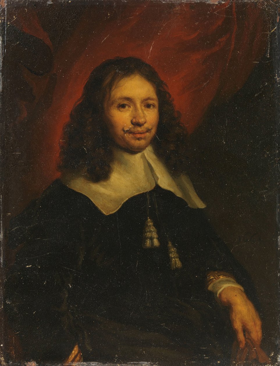 Porträtt av Dionijs Wijnands, köpman i Amsterdam av Jan van  Noordt