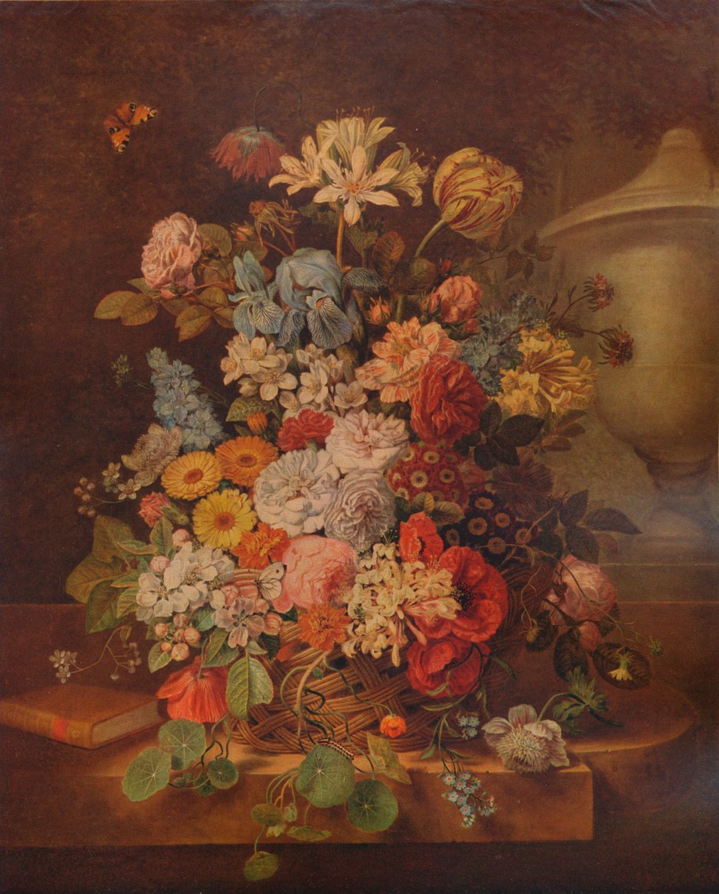 Blomsterstycke, c1796, 1938 av Jan van Os