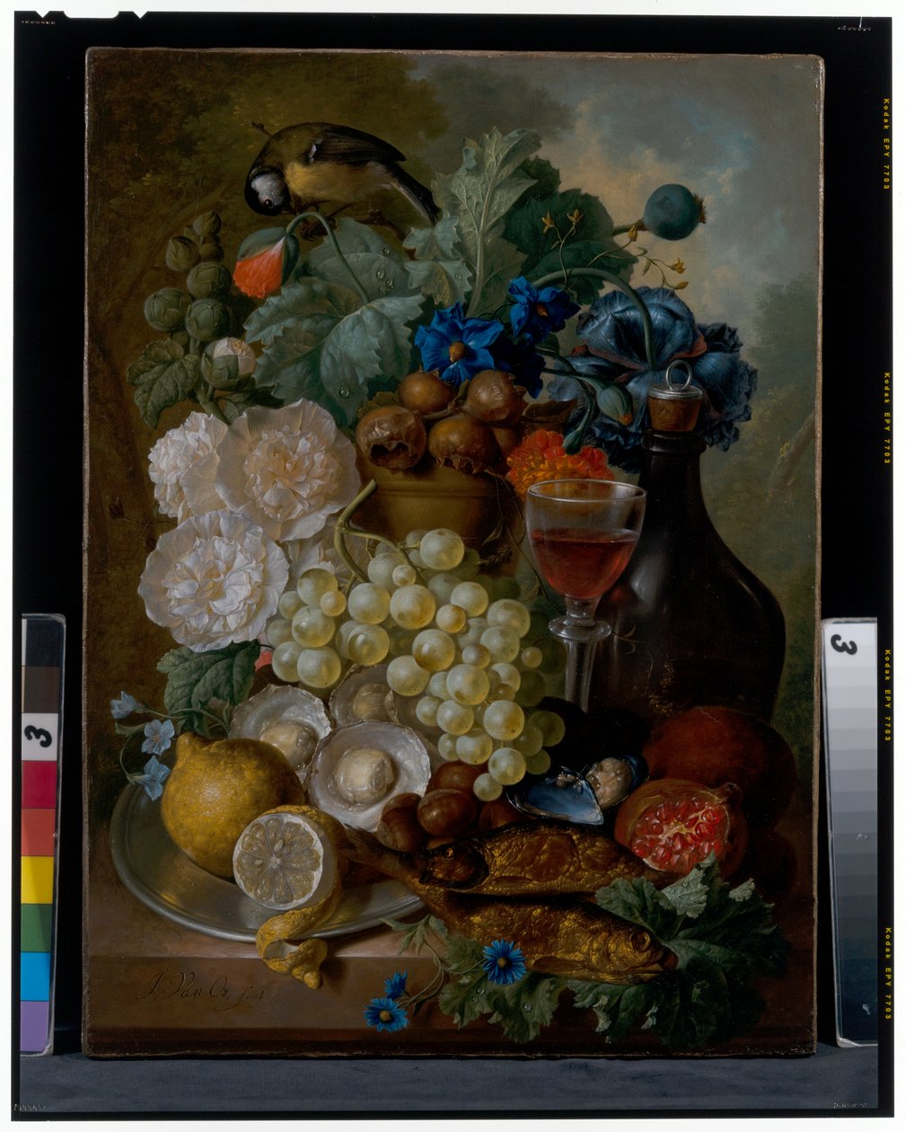 Stilleben, ca 1700-talet (olja på duk) av Jan van Os