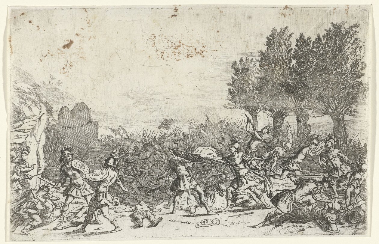 Slåss av Jan van Ossenbeeck