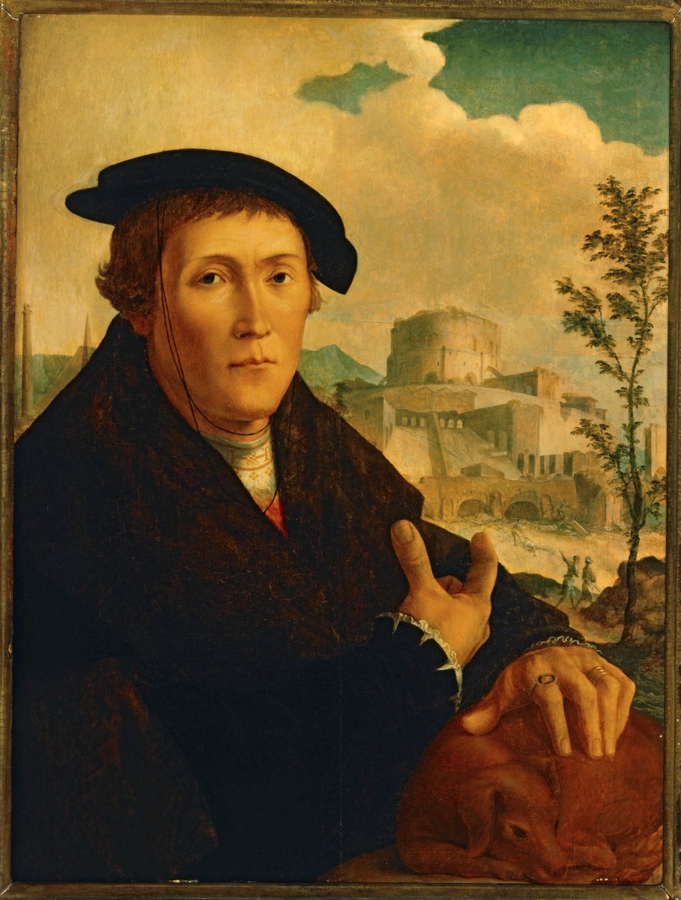 En humanist... av Jan van Scorel