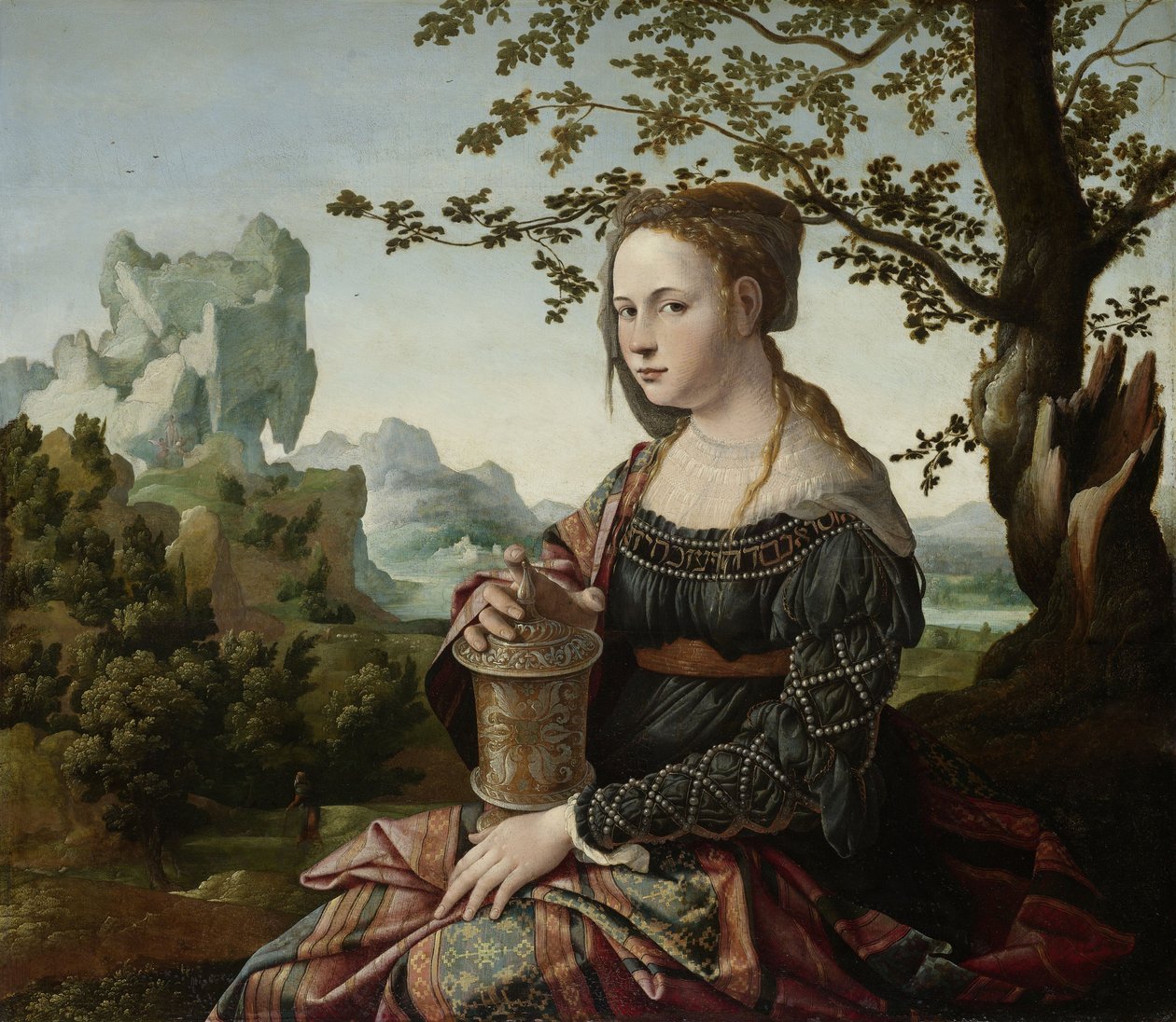 Maria Magdalena, ca 1530 (olja på panel) av Jan van Scorel