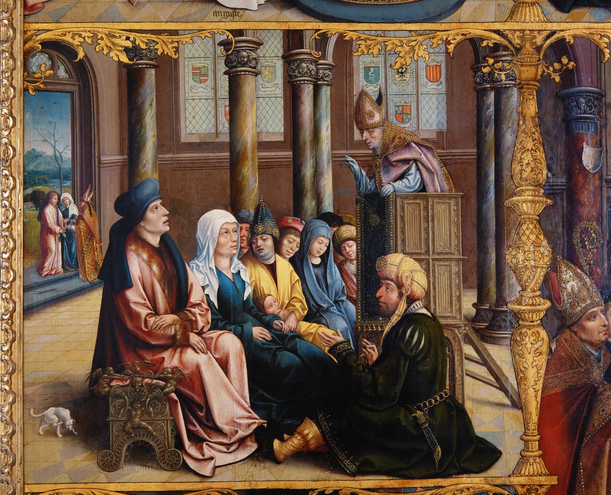 Sankt Augustinus altare av Jan van Scorel