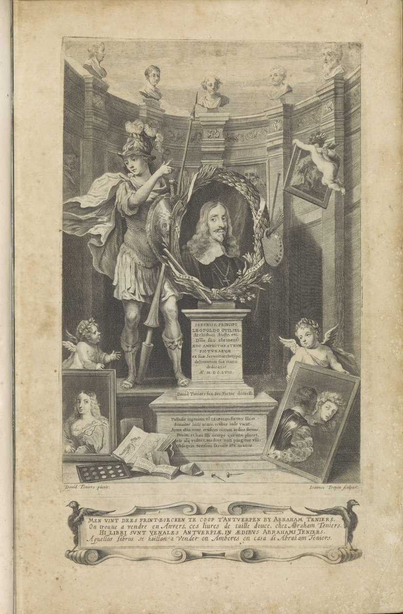 Allegori över ärkehertig Leopold Willem av Österrike av Jan van Troyen