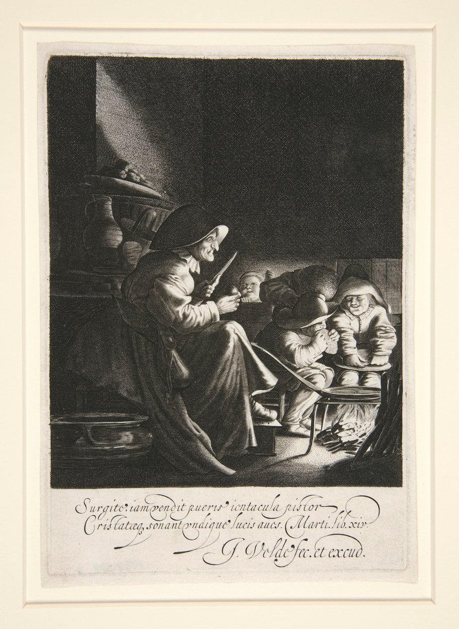 Pannkakskvinnan av Jan van de Velde II