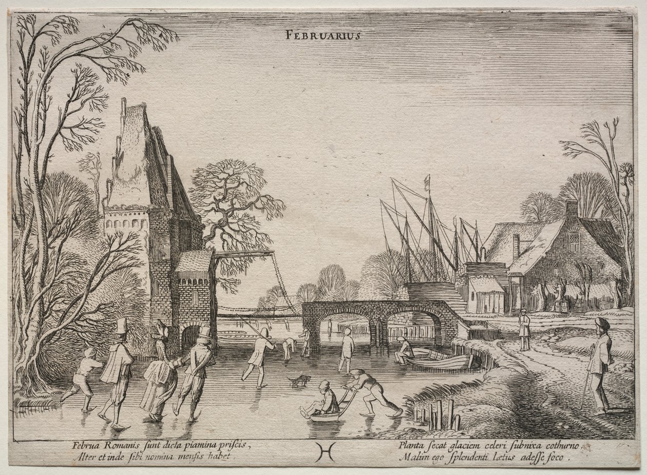 De tolv månaderna: februari av Jan van de Velde II