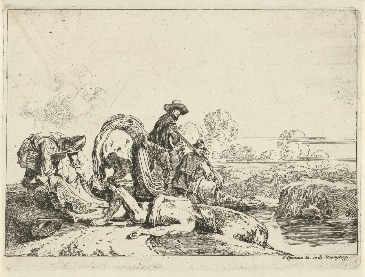 Plundrare av Jan van den Hecke