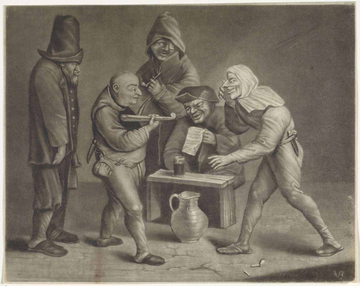 Fem dårar av Jan van der Bruggen