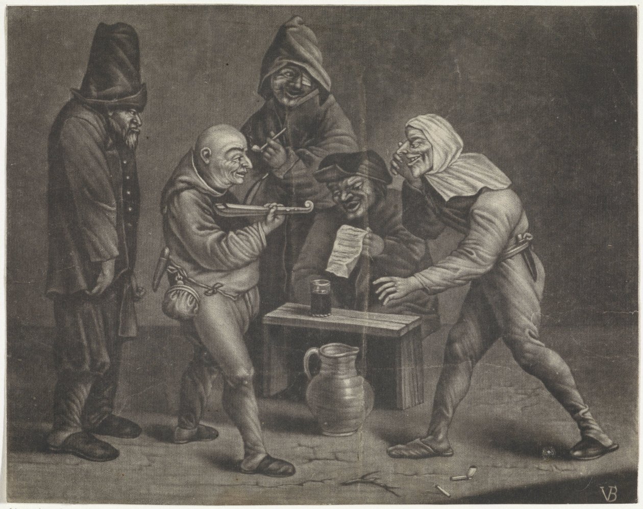 Fem dårar av Jan van der Bruggen