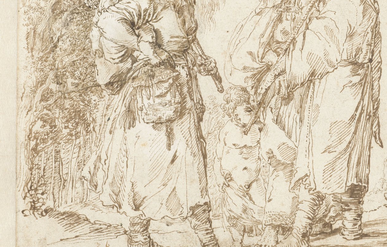 Grupp Roma av Jan van der Venne (attributed to)