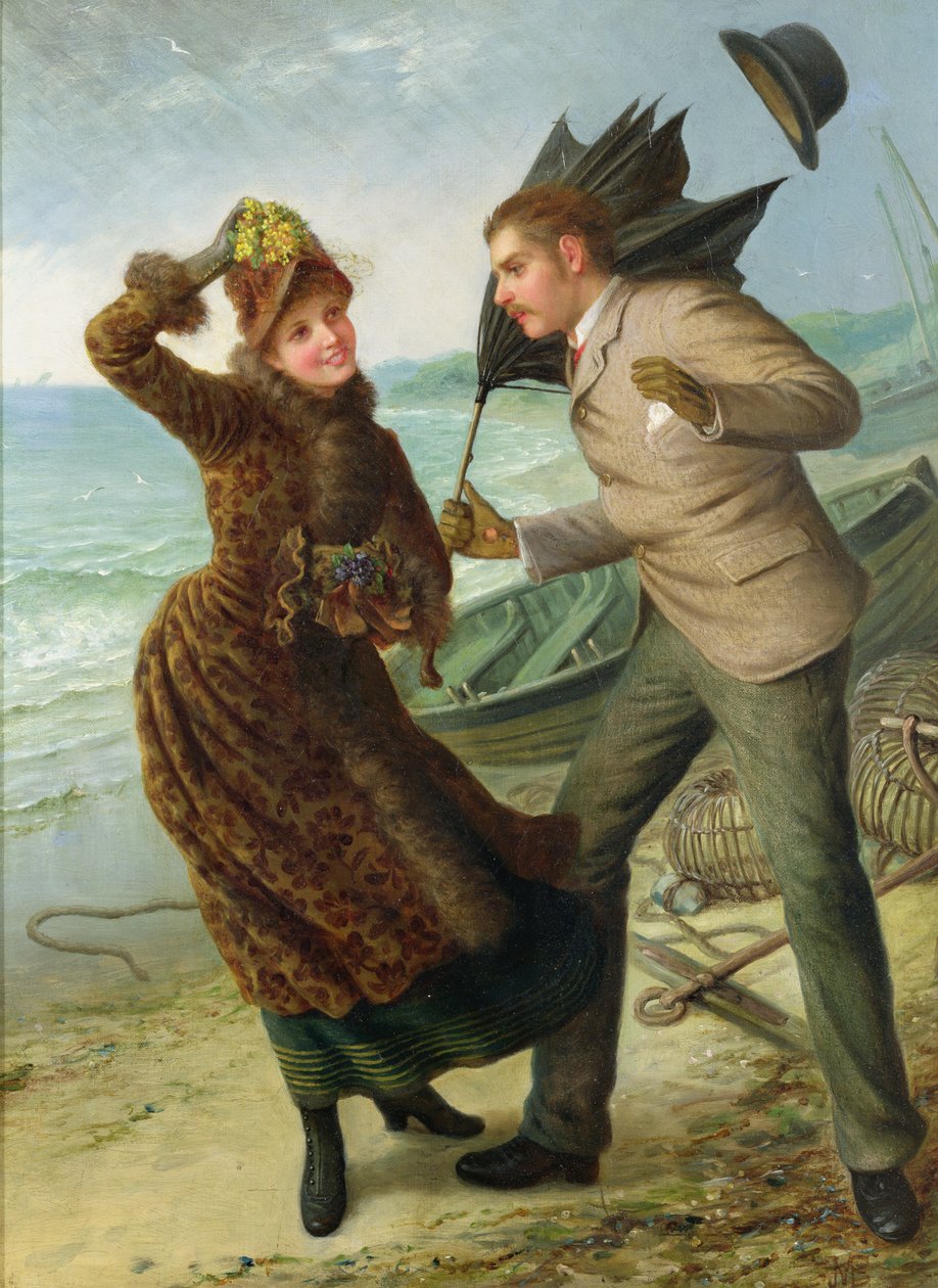 Blåsig dag av Jane Maria Bowkett