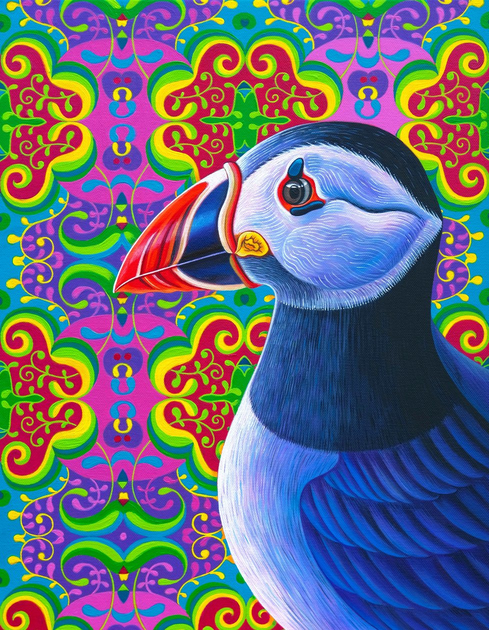 Puffin, 2018, av Jane Tattersfield