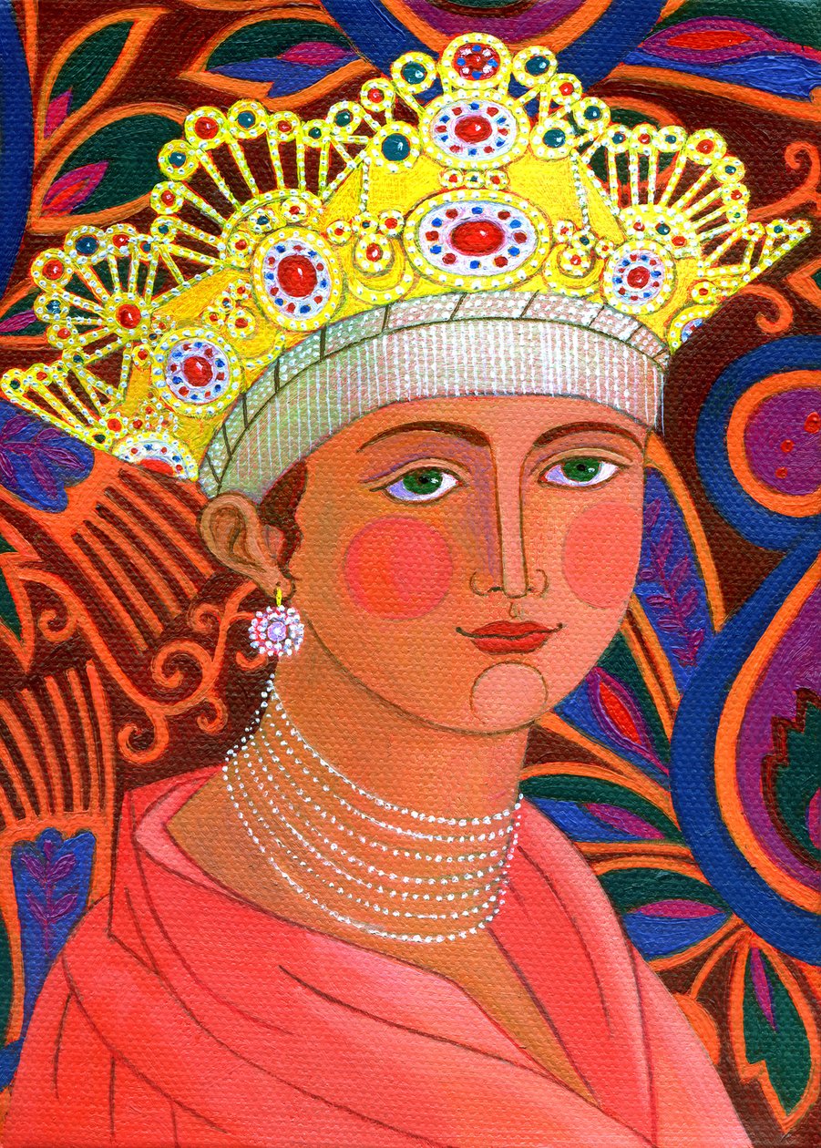 rysk prinsessa, 2011, av Jane Tattersfield