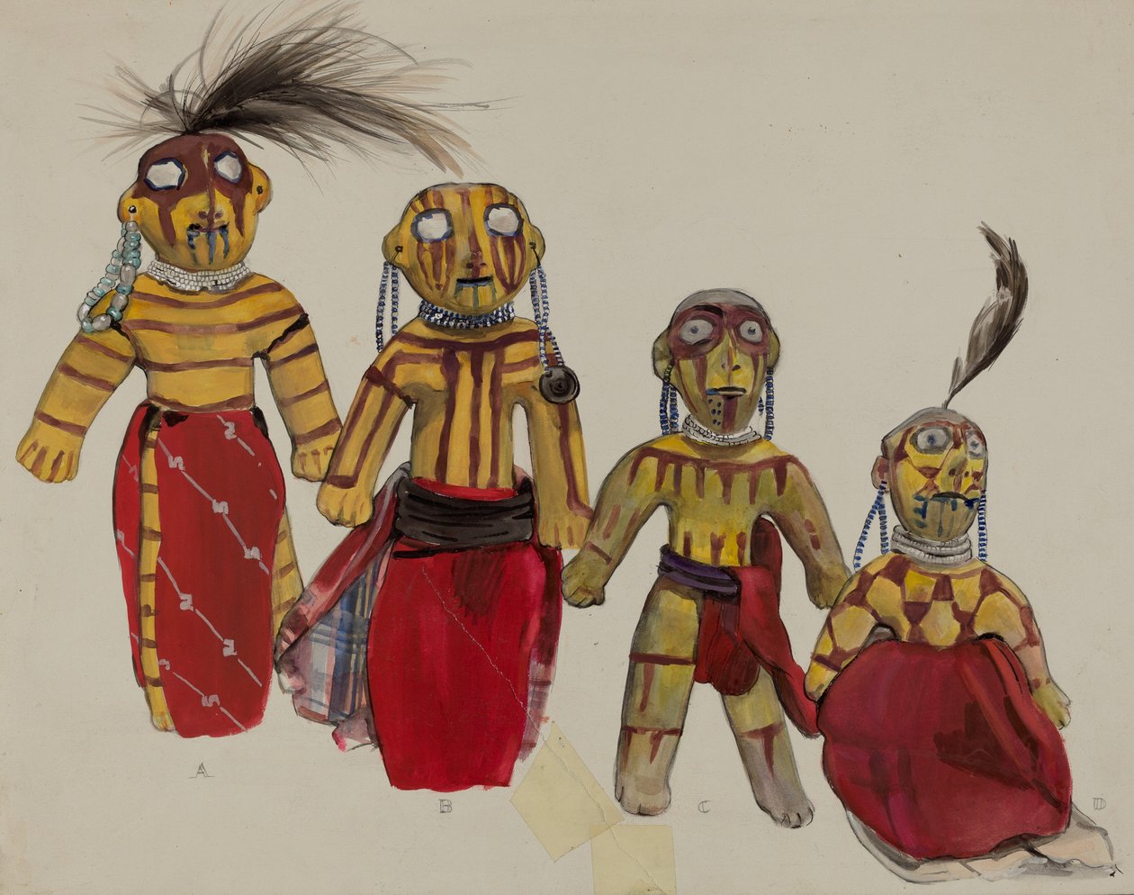Indian Doll Group av Jane Iverson