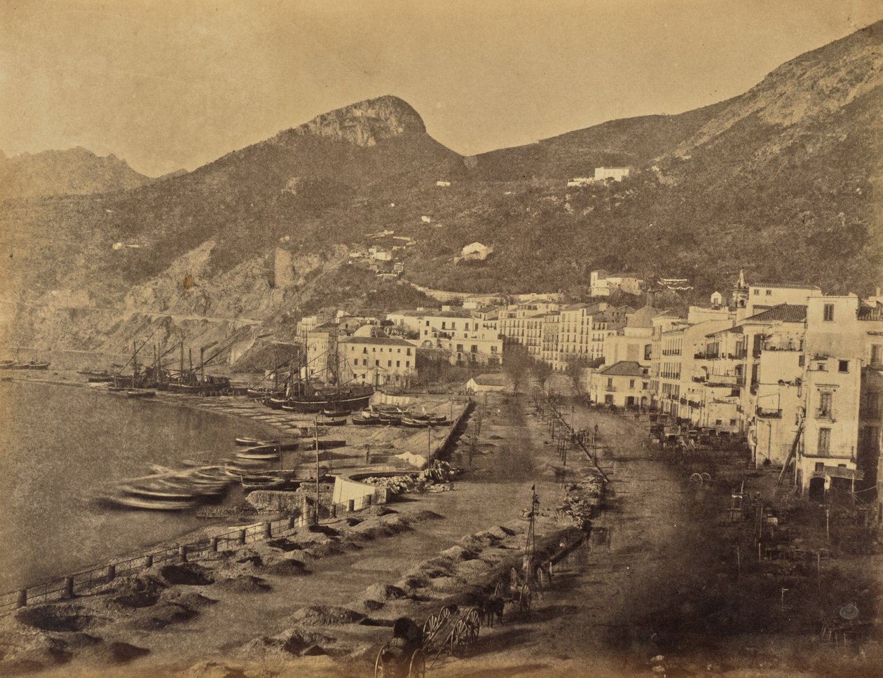Salerno från hotellfönstret av Jane Martha St. John
