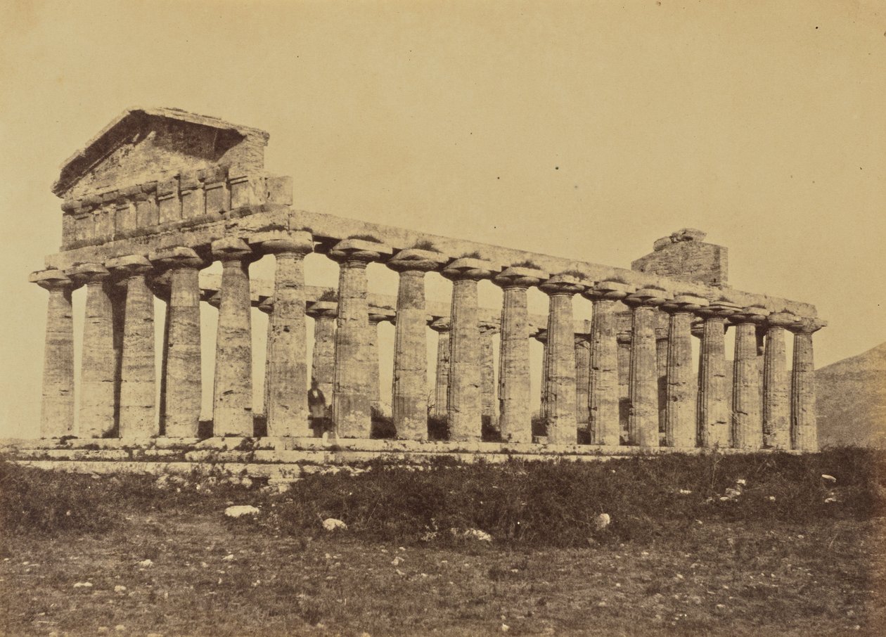 Templet i Paestum av Jane Martha St. John