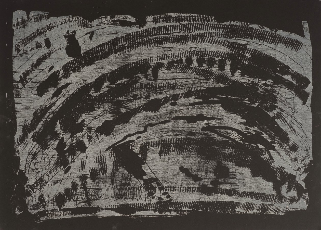 Poisoned Earth II, 2013 (motorsågsträsnitt) av Janet McKenzie