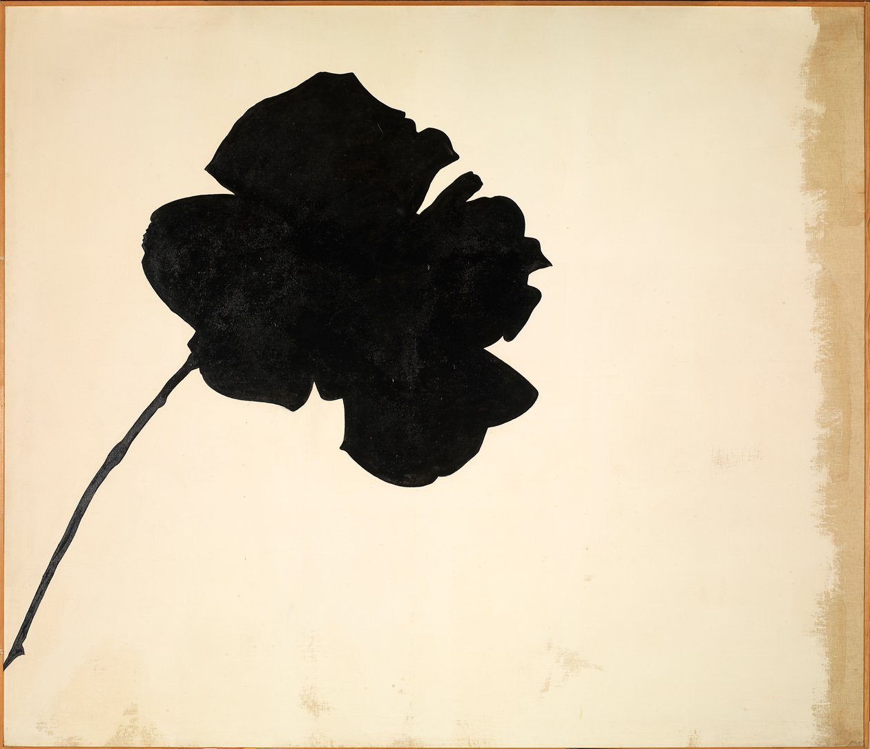 Utan titel - Svart ros (Senza titolo - Rosa nera), av Jannis Kounellis av Jannis Kounellis