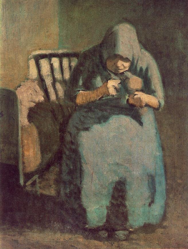 The Artists Mother av Janos Nagy Balogh