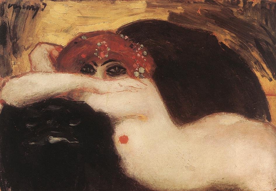 Red-headed Nude av János Vaszary