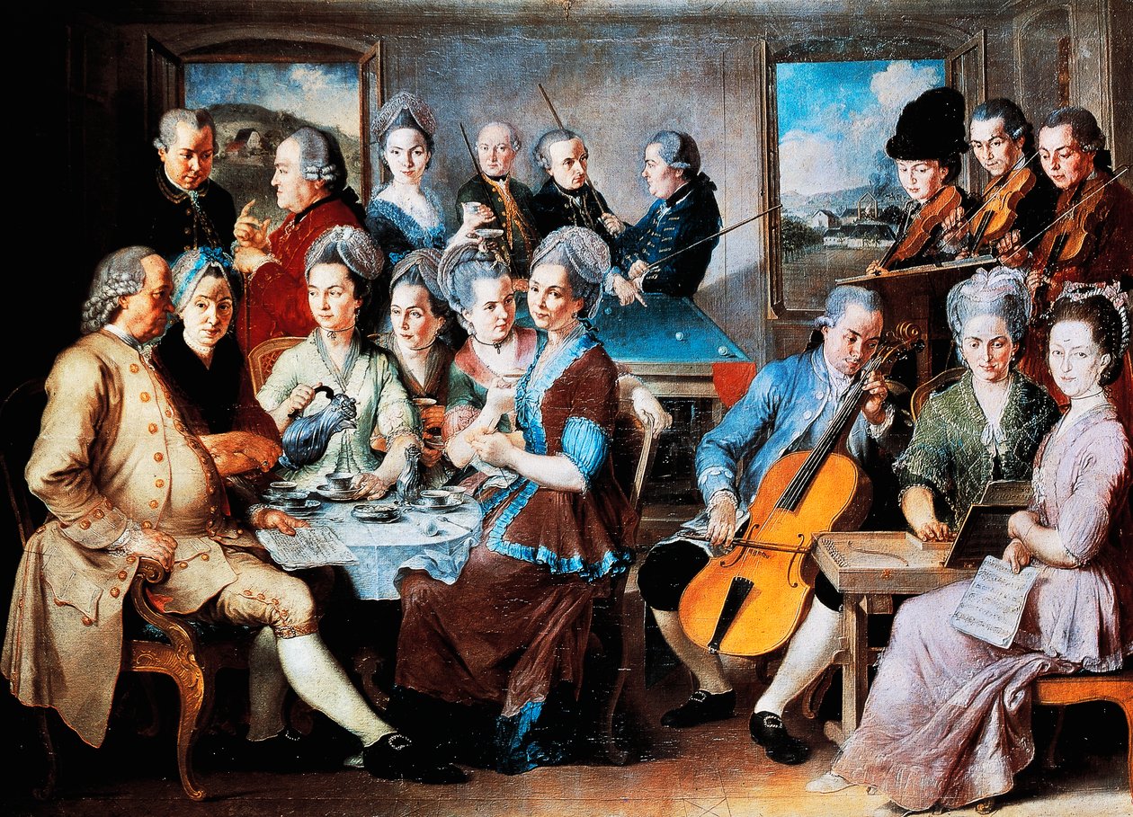 Familjen Remy av Januarius Zick