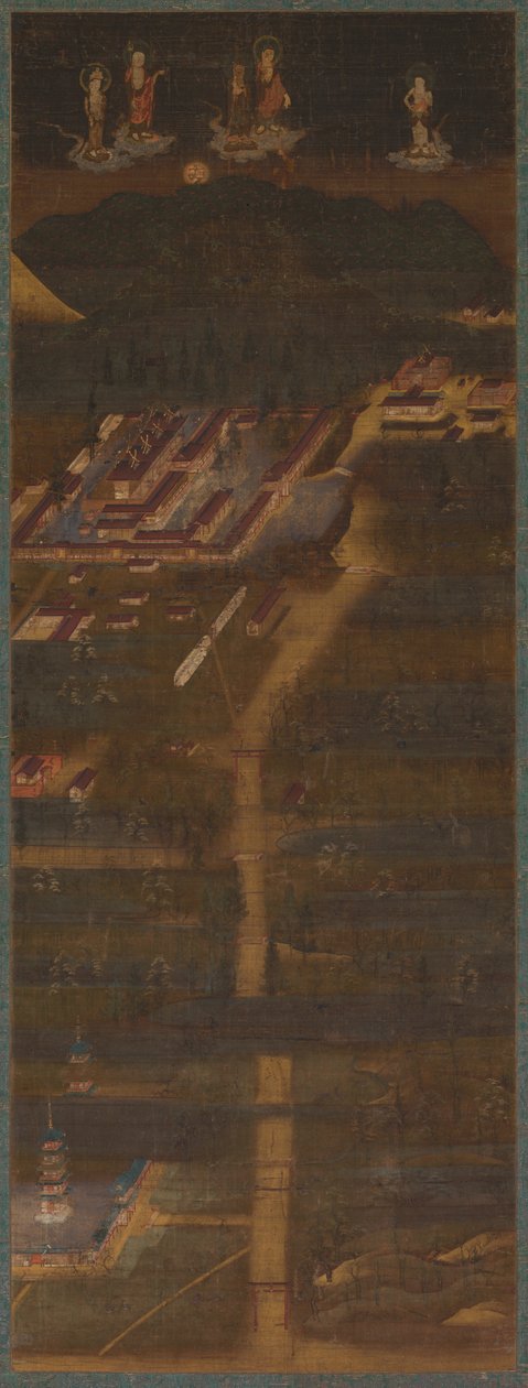 Kasuga Shrine Mandala av Japan, Kamakura period