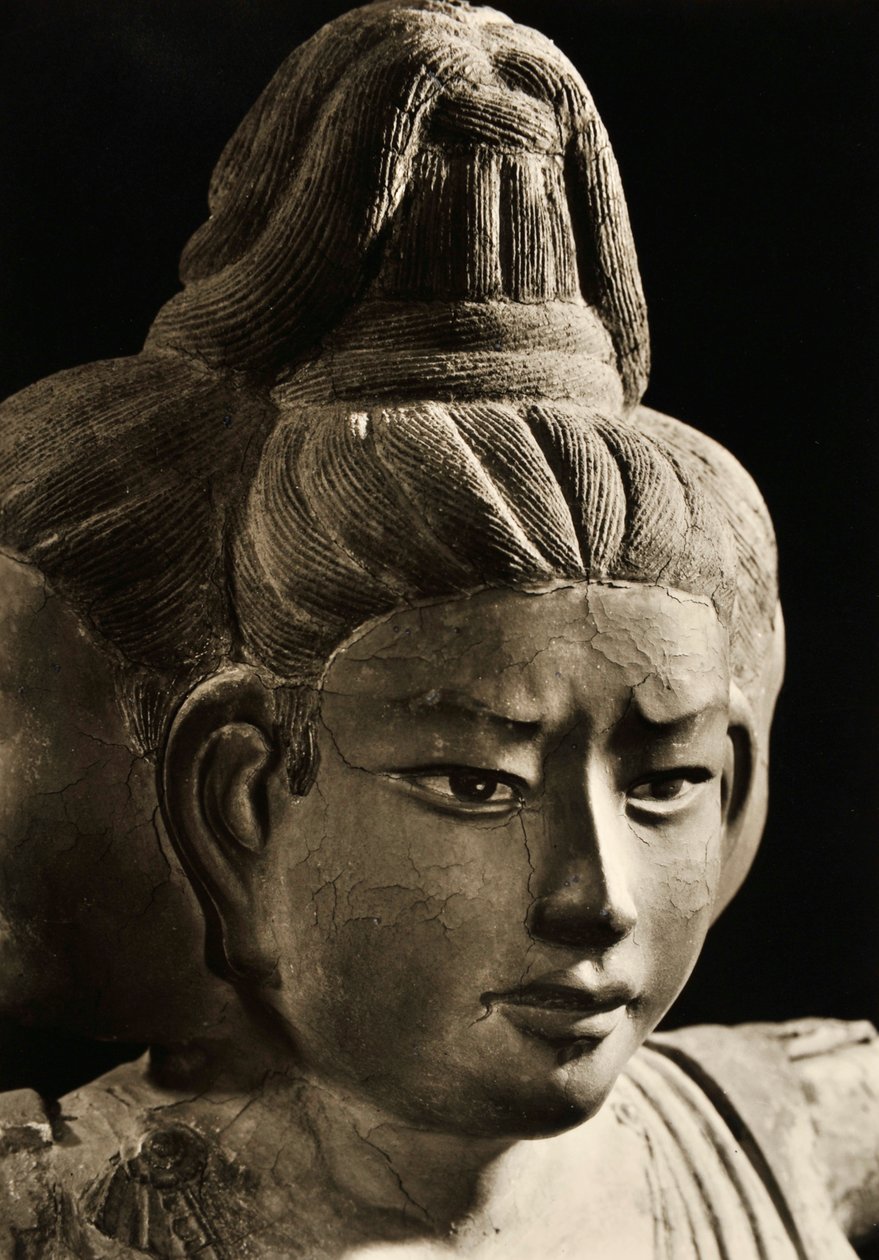 Ashura, från 800-talet, Nara-perioden, Kofukuji, 1950 av Japanese Photographer