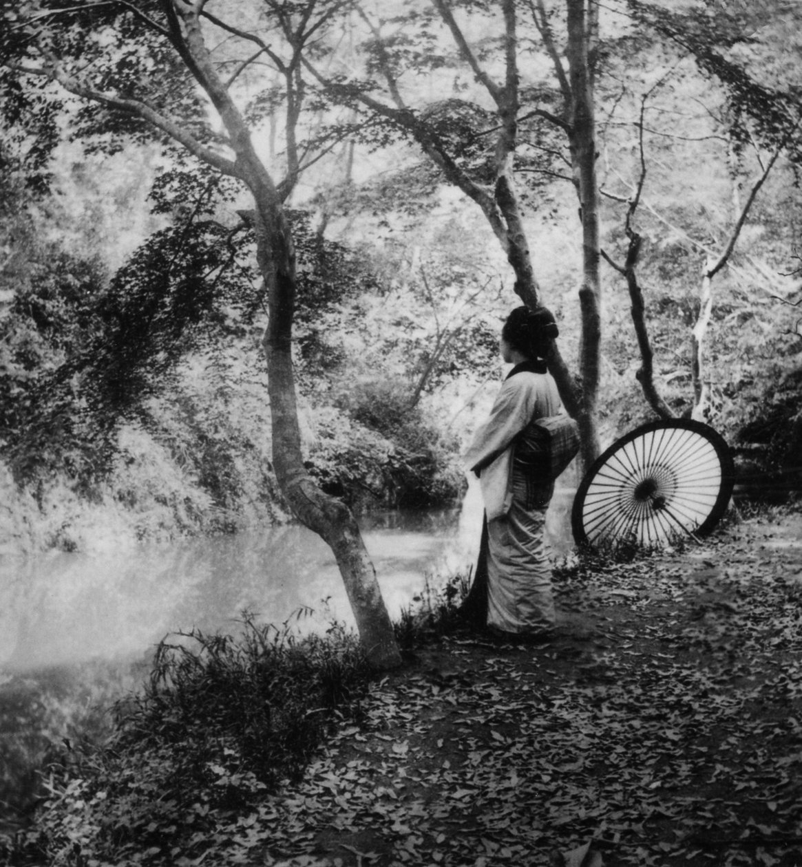 Höst i Japan, ca 1900 (albumfoto) av Japanese Photographer