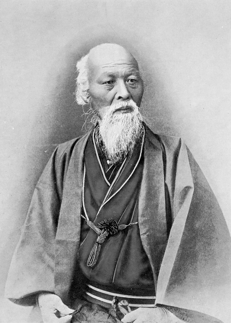 Japansk doktor, sent 1800-tal av Japanese Photographer