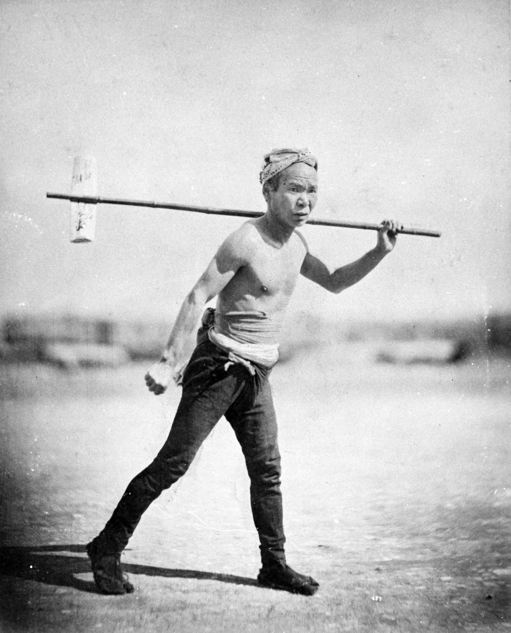 Japanese Messenger, ca 1870-talet av Japanese Photographer