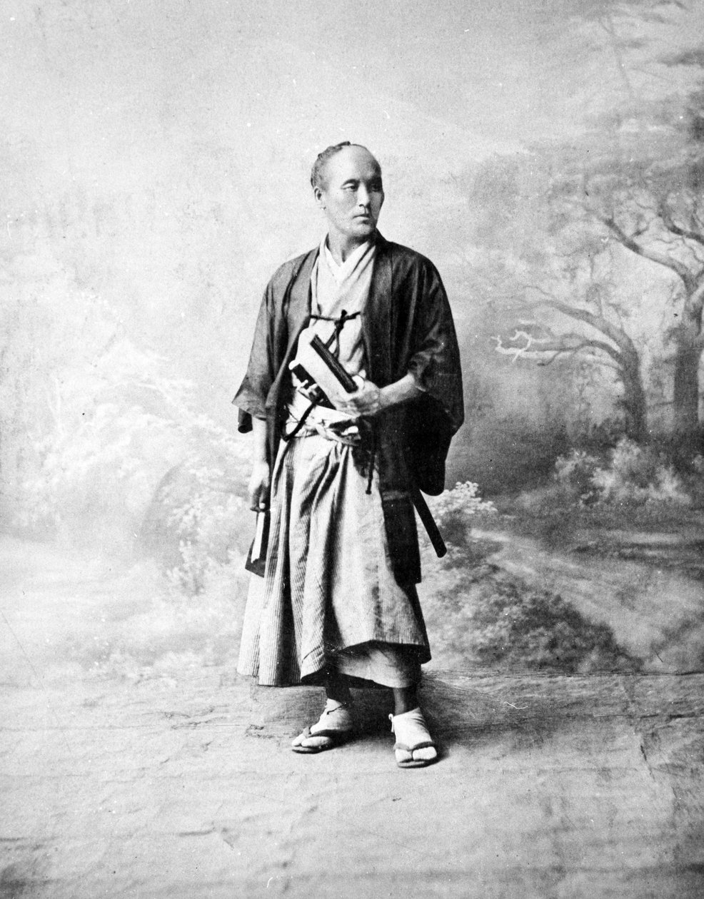Samurai, ca 1860-talet av Japanese Photographer