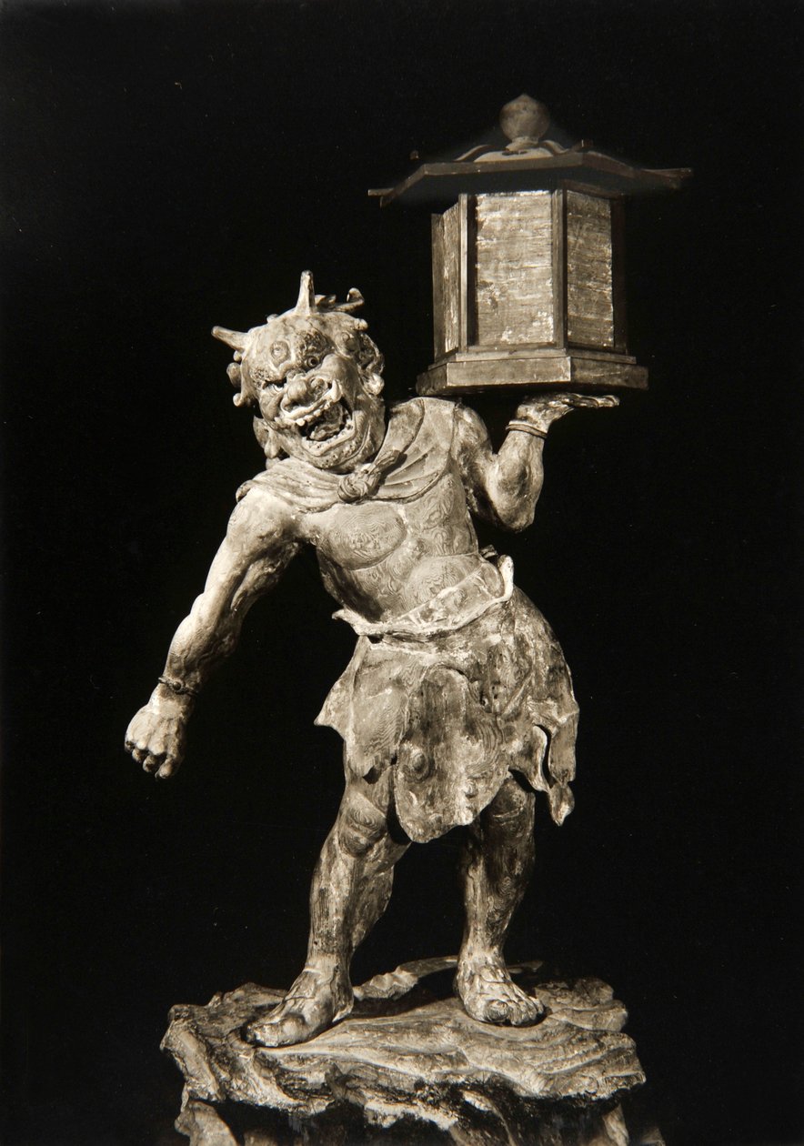 Tentoki, Ken d 1215, Air ry Kamakura Perio d, Powder cloth hand MP, Nara, Japan, 1950 av Japanese Photographer