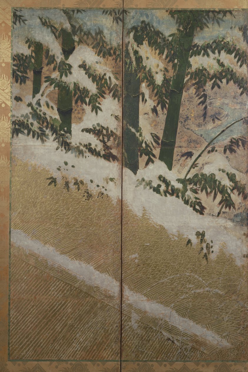 Vinterns växter, ca 1550, av Japanese School