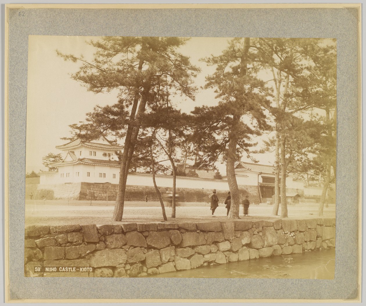 Nijō Castle, Kyoto, Japan (s/v foto) av Japanese Photographer