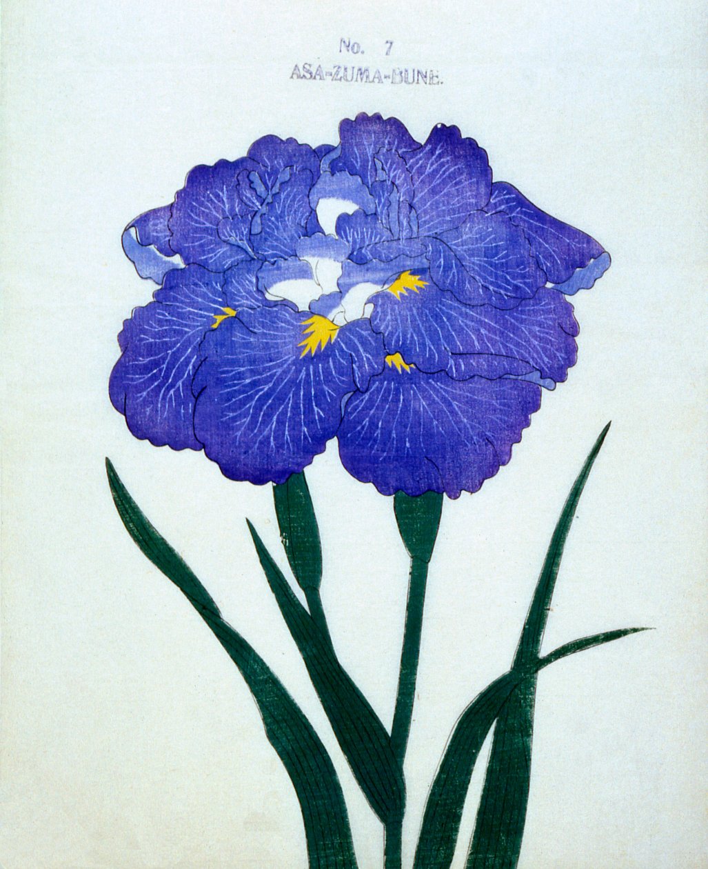 Asa-Zuma-Bune, nr 7, 1898 av Japanese School
