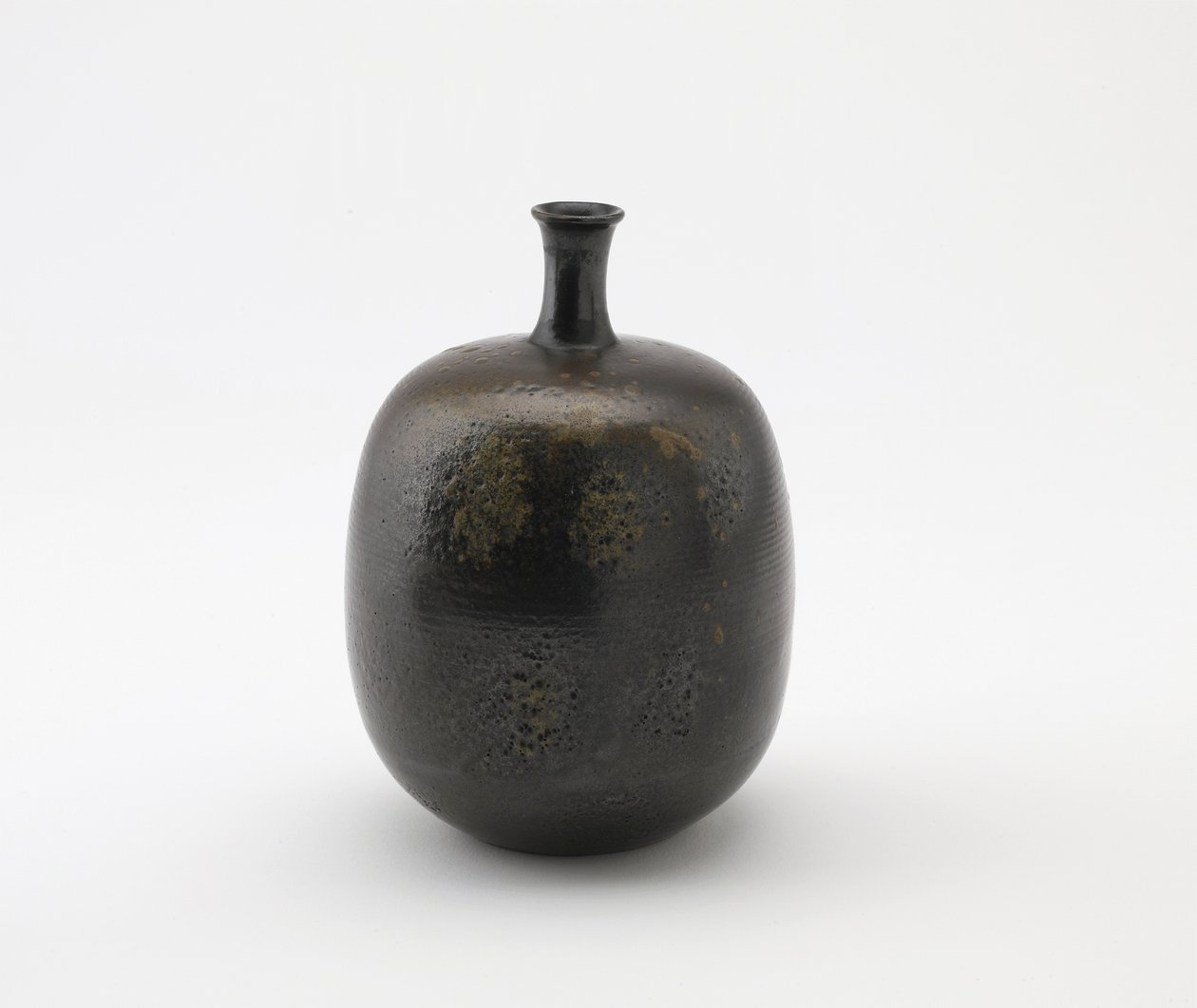 Flaska, Imbe, Okayama prefektur, Edo-period, 1700-1800-tal (keramik) av Japanese School