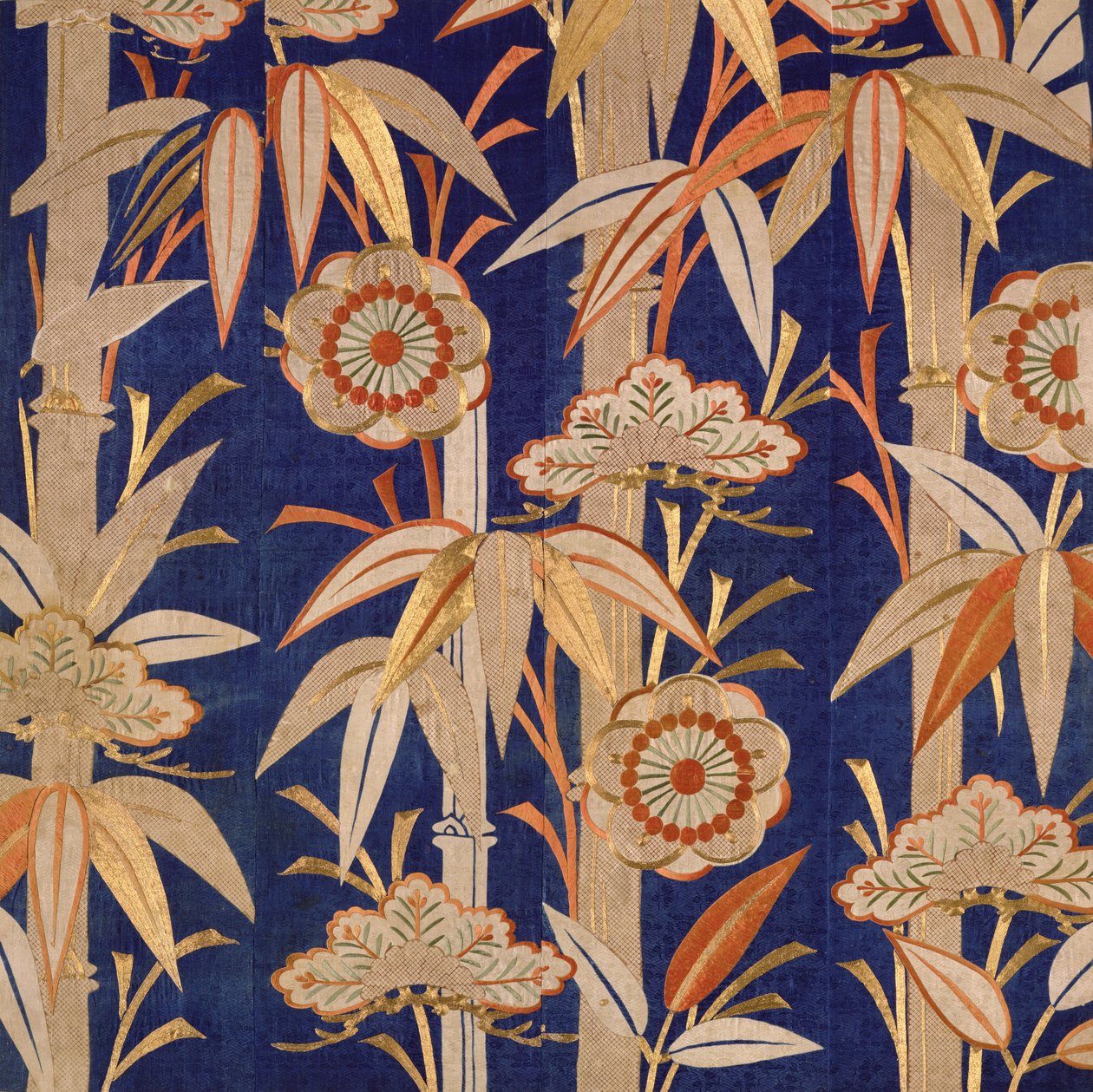 仏教寺院祭壇布、江戸時代 (1600-1868) 1805 (絹) スウェーデン av Japanese School