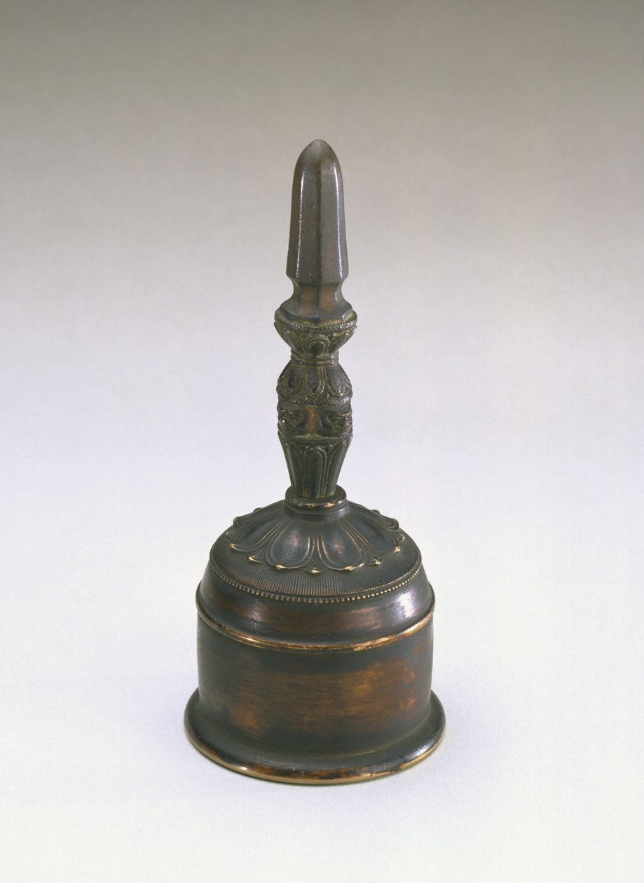 Buddhistisk rituell klocka, Kamakura-perioden, 1185-1333 (keramik) av Japanese School
